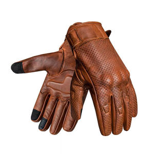 Latest Design Motorbike Gloves New Arrival Sports Wear Unique Color Gloves Low MOQ Riding Leather Gloves Custom Logo Protection - Product Image 2