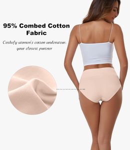 Braguitas de Cintura Alta para Mujer, Algodón Premium Elástico, Diseño Floral con Lazo, Ecológicas, Cómodas, Suaves, Transpirables - Product Image 5