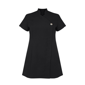 Uniforme de Terapeuta de Salón de Belleza Wexturn, Blusa de Manga Corta para Salón de Uñas y Peluquería, Tela Tejida - Product Image 1