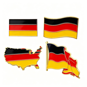 Изготовленный на заказ креативный и популярный подарок: значок с американским флагом – памятный, значимый, потрясающий и впечатляющий сувенир - Product Image 5