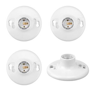 4 pz Portalampada a soffitto senza chiave 660W 250V Attacco medio E26 in fenolo per lampadine a incandescenza e fluorescenti - Product Image 1