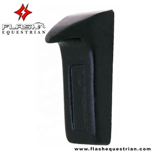 Gancho de caballo negro hecho a medida, bloque de Metal Clinch, flor ecuestre, cubierta de clavo de acero fuerte - Product Image 4
