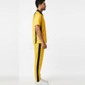 Uniforme de cricket pour hommes de qualité supérieure avec coupe décontractée, doublure intérieure douce et tissu lisse, parfait pour les équipes professionnelles - Product Image 3