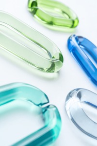 Eslabones de Cadena de Madera Personalizables de Gran Tamaño en Colores Claros y Multicolor, Diseño Art Deco para Decoración del Hogar - Product Image 6