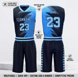 Uniformes de basket-ball personnalisés, maillots d'équipe sur mesure, shorts, vêtements de sport sublimés, fabricant - Product Image 6