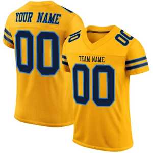 Venta al por mayor de camisetas de fútbol americano con impresión por transferencia térmica, personalizadas con nombre y número sublimados, fabricadas en Pakistán. - Product Image 6