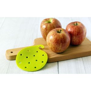Double Sided <b>Fruit</b> & <b>Vegetable</b> Scrubber Brush Multi-Use Potato & Carrot Cleaning <b>Tool</b> with Trivet Jar Feature - Product Image 5