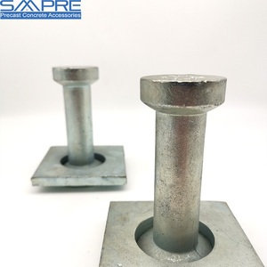 Bền Chống Ăn Mòn Chân Thép Neo Chất Lượng Vật Liệu Kim Loại Tấm Phẳng Hình Cầu Đầu Cho Biệt Thự Bê Tông Gia Cố Tường - Product Image 5