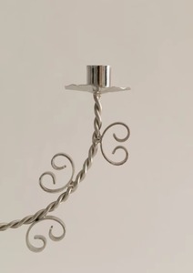 Portavelas de acero inoxidable de diseño único que se puede combinar con otros portavelas - Product Image 6