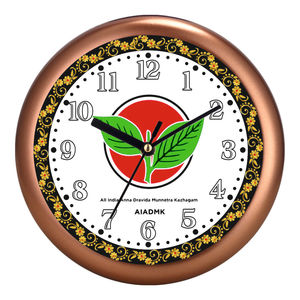 Reloj de Arte con Diseño Personalizado de Político Indio, con Impresión, para Navidad y el Día del Padre - Product Image 1