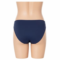 Braguitas de Bikini para Mujer, Tejido Antiestático, Teñido con Hilo, Suave, Transpirable, Absorbente de Humedad, Cómodo, Cintura Alta, Spandex/Nylon, Sin Costuras