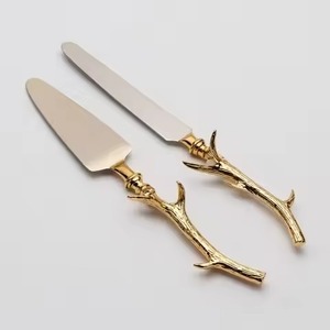 Premium Dessert Presentation Accessories Stainless Steel <b>Cake</b> <b>Server</b> Ensemble - Product Image 1