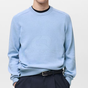Nouveauté QURILL INDUSTRY Pulls en coton/laine pour hommes Respirants à l'avant Confortables pour tous les jours Design tricoté doux et confortable Hiver - Product Image 2