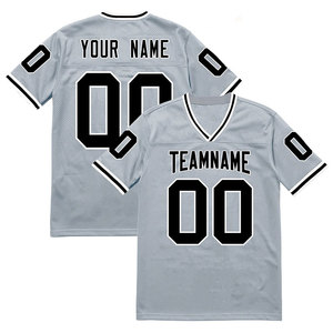 Maillot de football américain personnalisé en gros, broderie du nom et du numéro de l'équipe, chemise de football cousue, maillot de rugby brodé - Product Image 2