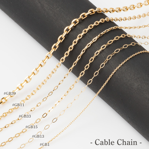 Collar de Cadena de Oro Sólido de 18K, 14K y 10K, Diseño Japonés de Moda, Nakagawa Corporation P10 (N), Fabricante Original Japonés - Product Image 1