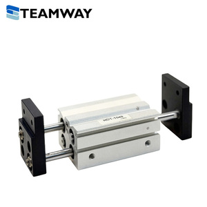 TEAMWAY HDT ซีรีส์ ตัวจับยึดแบบลมชนิดกว้าง ทำจากอลูมิเนียมอัลลอยด์ แบบสองทาง ระยะชักยาว พร้อมขาจับแบบขนาน - Product Image 2