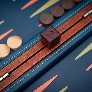 Customized Size Color High-Quality PU Leather Foldable <b>Backgammon</b> Box Personalized Game <b>Set</b> Case Custom Logo Unisex - Product Image 4