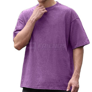 เสื้อยืดซันเฟดใส่สบายสำหรับผู้ชาย ผ้าฝ้ายถัก 100% เนื้อผ้าบางเบา สวมใส่สบายๆ ในฤดูร้อน ใช้ได้ทุกวัน - Product Image 2