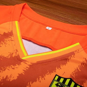 Camisetas de Fútbol Personalizadas de Alta Calidad para Adultos, Transpirables, con Impresión de Nombre, 100% Poliéster Malla, Servicio OEM - Product Image 4