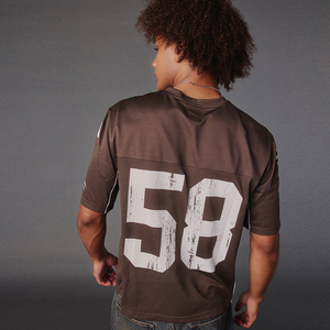 Camiseta de Fútbol de Manga Corta para Hombre, Cuello en V, de Malla, Secado Rápido, Ajuste Regular, Tejido de Punto, 100% Poliéster, Alta Calidad - Product Image 5