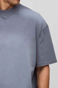 Nouveau T-shirt en coton pour homme, style streetwear, décontracté, manches courtes, été, tissu respirant, col rond, confortable, à porter au quotidien, pour la gym - Product Image 3