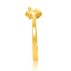 Anillo Infantil de Oro con Forma de Pájaro, Elegante Anillo de Moda para Niñas, Diseño Minimalista Inspirado en Animales - Product Image 3