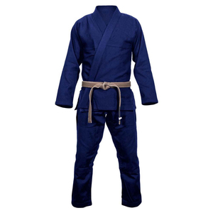 Kimono Profesional de Jiu Jitsu 100% Algodón, Uniforme Elástico, Transpirable y de Secado Rápido para Entrenamiento y Combate Unisex - Product Image 1