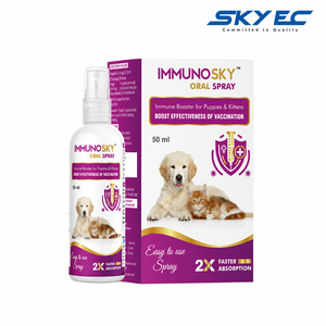 Premium Immunosky <b>Pet</b> <b>Oral</b> <b>Care</b> Immune Support <b>Oral</b> <b>Spray</b> 50ml Grain-Free for Puppies & Kittens Daily Wellness - Product Image 1