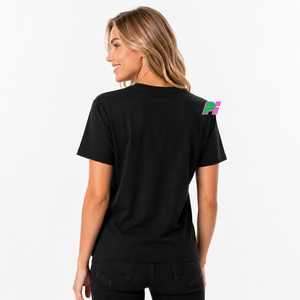 เสื้อยืดคอกลมผ้าฝ้าย 100% ระบายอากาศได้ดี ทรงเข้ารูป สไตล์ลำลอง ปักลายตามสั่งสำหรับผู้หญิง ขายส่ง ผู้ผลิต OEM - Product Image 2