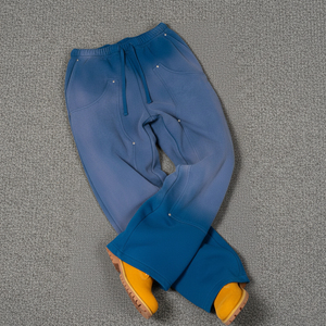 Pantalones de chándal holgados de algodón para hombre, estilo urbano informal, de moda, talla grande, proveedor y fabricante OEM al por mayor - Product Image 5