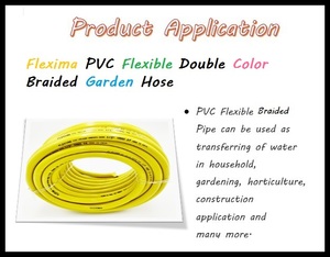 Factory Wholesale High Quality Yellow PVC <b>Flexible</b> Durable High Pressure Garden <b>Hose</b> for Irrigation and Power Sprayer - Product Image 3