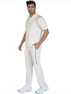 Conjunto de Uniforme de Cricket de Manga Corta para Hombre Adulto, Colores Personalizados, Transpirable, de Secado Rápido, Camiseta y Pantalón de Algodón/Poliéster K.A-T995 - Product Image 2