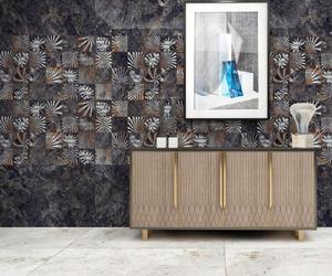 Azulejo de Porcelana Esmaltada de Alto Brillo de 600x1200 mm, Azulejo de Pared con Aspecto de Mármol para Sala de Estar, Moderno - Product Image 1