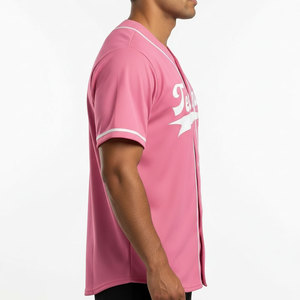 เสื้อเบสบอลแบบกำหนดเอง OEM ระบายอากาศได้ดี ชุดทีมกีฬา ปักชื่อและหมายเลขได้ตามต้องการ - Product Image 3