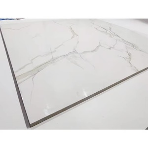 Carreaux de sol en porcelaine brillante 60x60cm, imitation brique, texture antidérapante, adhésifs pour cuisine, piscine, hôtel, hall - Product Image 4