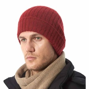 <b>Chunky</b> <b>Knit</b> Beanie Hat Warm Winter Cuff Cap Soft Stretch Casual Headwear Manufacturer Fisherman Beanie Long Beanie - Product Image 2