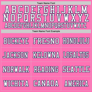 เสื้อฟุตบอลอเมริกันแท้สำหรับผู้ชาย ออกแบบเองได้ ปักลาย สีชมพู กรมท่า ขาว ผ้าตาข่าย ระบายอากาศดี รุ่นใหม่ ไซส์ใหญ่พิเศษ - Product Image 3