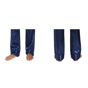 Designer 2026 Summer Black Ice <b>Silk</b> Matching Sleepwear 3 Piece Short Set Pjs Sleeping <b>Pyjama</b> Pajamas for <b>Men</b> 2026 - Product Image 2