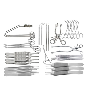 Complete 52 PCS Vascular Surgery Set Stainless Steel Manual Surgical Instrument <b>Kit</b> for Vascular Procedures Hospital Use Tools - Product Image 2