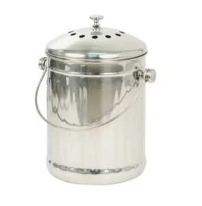 Stainless Steel <b>Swing</b> Top Mini Trash Can Desktop Metal Waste <b>Bin</b> Countertop Bathroom Office Tabletop Rubbish Garbage Dustbin - Product Image 5