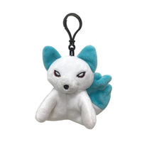Porte-clés personnalisé en peluche, mascotte animale, breloque de sac souvenir