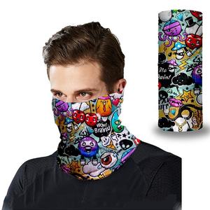 Pañuelo de microfibra satinado personalizado para la cabeza y el cuello con impresión de logotipo, diseño liso o con estampado animal, cubrecaras, pañuelo para mascotas - Product Image 1