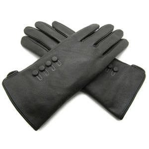 Guantes de piel de oveja con pantalla táctil, transpirables, casuales, unisex, duraderos, de invierno, elegantes, para la ciudad, moda Pakistán 2026 - Product Image 2