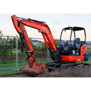 Mini-excavatrice avec option de chenilles en caoutchouc ou en acier, excavatrice compacte pour différents terrains - Product Image 2