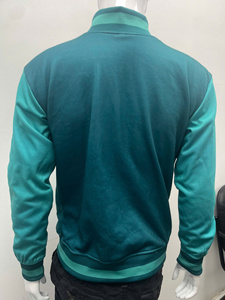 แจ็คเก็ตวาร์ซิตี้ OEM ODM สำหรับผู้ชาย, แจ็คเก็ตเบสบอลสองสีพร้อมปก แขนเสื้อ และชายเสื้อแบบริบ, แจ็คเก็ตลำลองแฟชั่น แบรนด์ส่วนตัว - Product Image 6