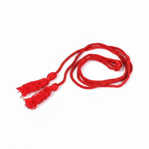 Cordons et pompons cérémoniels multicolores OEM en gros, cordons d'uniforme cérémoniel personnalisés, cordons et pompons sur mesure - Product Image 3