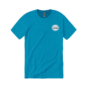 T-shirts en coton biologique 100% uni 180g à faible taux de rétrécissement, testés en laboratoire, uniformité de la teinture par lots, vente en gros, logo personnalisé - Product Image 1