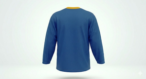 Nueva Camiseta de Hockey sobre Hielo Personalizada al por Mayor, Uniforme de Equipo Sublimado, 100% Poliéster, Transpirable, de Secado Rápido, Logotipo Personalizado OEM - Product Image 2