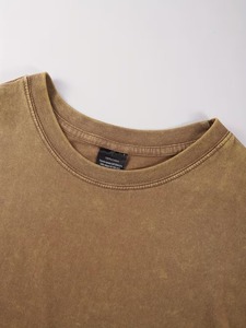 เสื้อผ้าสตรีทแวร์แบบสวมใส่สบาย ผลิตตามสั่งขายส่ง OEM ลายกราฟิกดิจิตอลสไตล์วินเทจ ตัดเย็บแบบโอเวอร์ไซส์ ไซส์พลัส  โลโก้ด้านหน้าแบบกำหนดเอง  ผ้าฝ้าย 100% สำหรับทั้งชายและหญิง - Product Image 2