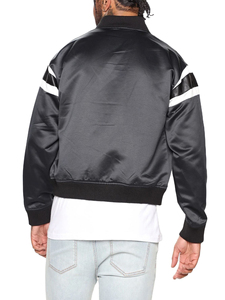 Women Customized Street Wear Breathable Bomber <b>Jacket</b> Wholesale <b>Long</b> Sleeve Satin Bomber <b>Men's</b> <b>Jackets</b> - Product Image 2